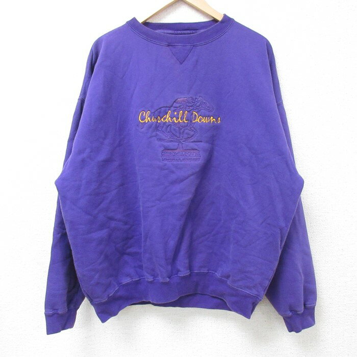 楽天市場】パープル 紫（柄刺繍）（スウェット・トレーナー｜トップス