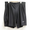 【中古】古着 ナイキ NIKE ショート トレーニングパンツ キッズ ボーイズ 子供服 00年代 00s ワンポイントロゴ 黒 ブラック | 春夏 春物 春服 秋冬 秋物 秋服 女の子 子ども服 こども服 カジュアル ファッション おしゃれ かわいい