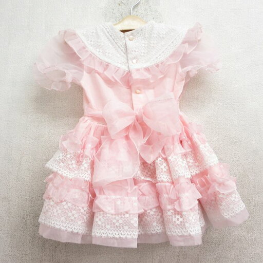 【中古】古着 半袖 ドレスワンピース キッズ ガールズ 子供服 80年代 80s フリル リボン USA製 アメリカ製 ピンク他 【spe】 | 春夏 春物 春服 秋冬 秋物 秋服 女の子 子ども服 こども服 カジュアル ファッション おしゃれ かわいい 2OF 【中古】古着 半袖 ドレスワンピース キッズ ガールズ 子供服 80年代 80s フリル リボン USA製 アメリカ製 ピンク他 【spe】 | 春夏 春物 春服 秋冬 秋物 秋服 女の子 子ども服 こども服 カジュアル ファッション おしゃれ かわいい 2OF