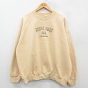 【中古】古着 長袖スウェット メンズ 00年代 00s ESTES PARK コロラド 刺繍 大きいサイズ 2L LL ビッグシルエット ゆったり ビッグサイズ...