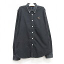 【中古】古着 ラルフローレン Ralph Lauren スポーツ 長袖 ブランドシャツ キッズ ボーイズ 子供服 ワンポイントロゴ オックスフォード コットン ...