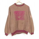 【中古】古着 リー Lee 長袖スウェット メンズ 00年代 00s ゴルフ 刺繍 大きいサイズ 2L LL ビッグシルエット ゆったり ビッグサイズ オーバー...