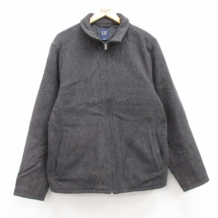 楽天市場】【中古】古着 ギャップ GAP 長袖 ウールジャケット メンズ