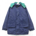 【中古】古着 長袖ジャケット キッズ ボーイズ 子供服 90年代 90s 紺 ネイビー | 春夏 春物 春服 秋冬 秋物 秋服 女の子 子ども服 こども服 カジ...