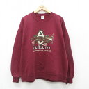 【中古】古着 ジャージーズ 長袖スウェット メンズ 90年代 90s auburn 大きいサイズ 2L LL ビッグシルエット ゆったり ビッグサイズ オーバー...