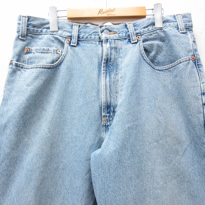 【中古】古着 ギャップ GAP ジーンズ メンズ 00年代 00s コットン 紺 ネイビー デニム W36 中古 ボトムス ジーパン Gパン ロングパンツ | 春夏 春物 春服 秋冬 秋物 秋服 長ズボン カジュアル メンズファッション ファッション おしゃれ