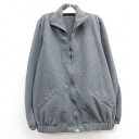 【中古】古着 長袖 フリースジャケット キッズ ボーイズ 子供服 90年代 90s 緑系 グリーン | 春夏 春物 春服 秋冬 秋物 秋服 女の子 子ども服 こども服 カジュアル ファッション おしゃれ かわいい