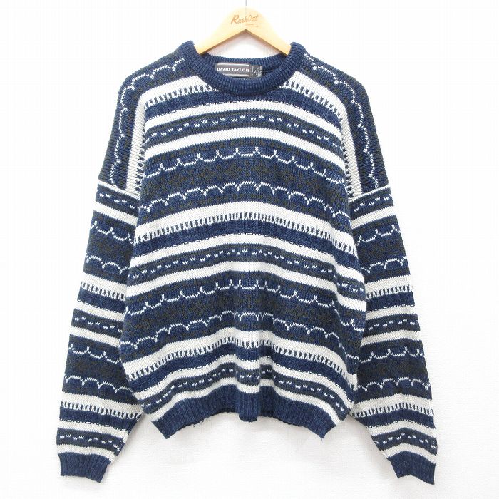 š۸ Ĺµ   90ǯ 90s  롼ͥå ݼ USA ꥫ  ͥӡ XL  ˥å ȥåץ | ղ ʪ   ʪ  󥺥եå 奢  եå5OF