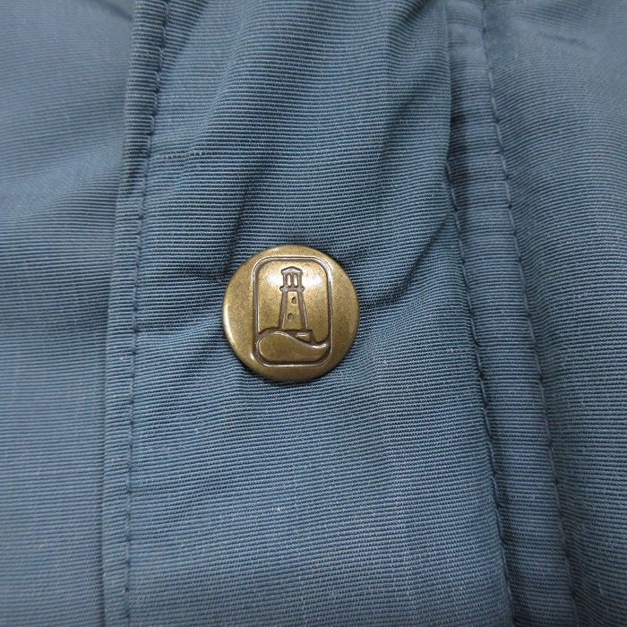 【中古】古着 ランズエンド 長袖ジャケット マウンテンパーカー メンズ 90年代 90s ロクヨンクロス ロング丈 ラグラン USA製 アメリカ製 紺 ネイビー 内側ウール 【spe】 Lサイズ 中古 アウター | 秋冬 秋物 秋服 冬物 冬服 カジュアル メンズファッション ファッ