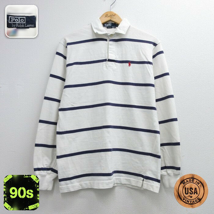 楽天市場】polo ラガーシャツ 古着 90sの通販
