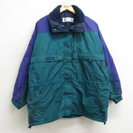 【中古】古着 コロンビア COLUMBIA 長袖ジャケット レディース 90年代 90s 大きいサイズ 2L LL ビッグシルエット ゆったり ビッグサイズ オーバーサイズ ロング丈 緑他 グリーン 中古 アウター ジャンパー ブルゾン | 秋冬 秋物 秋服 冬物 冬服 カジュアル レディ 【中古】古着 コロンビア COLUMBIA 長袖ジャケット レディース 90年代 90s 大きいサイズ 2L LL ビッグシルエット ゆったり ビッグサイズ オーバーサイズ ロング丈 緑他 グリーン 中古 アウター ジャンパー ブルゾン | 秋冬 秋物 秋服 冬物 冬服 カジュアル レディ