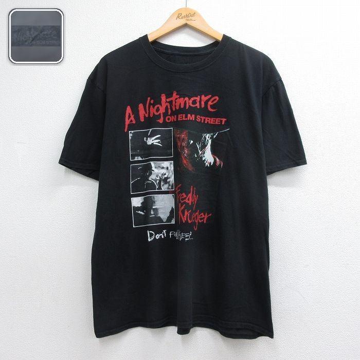 レア 古着 エルム街の悪夢 長袖Tシャツ XL ts26070110b.jpg