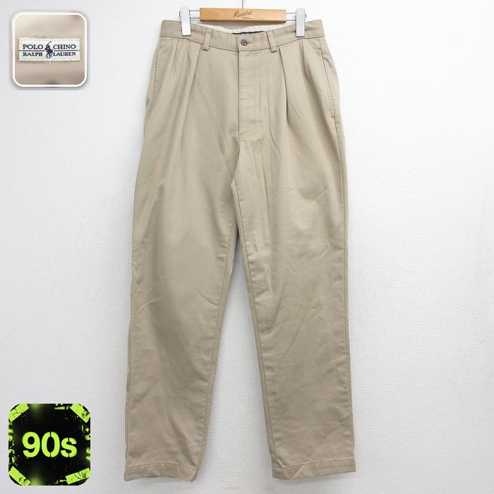 楽天市場】ラルフローレン チノパン 90sの通販