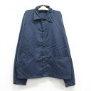 【中古】古着 キャンパス 長袖 ナイロンジャケット キッズ ボーイズ 子供服 80年代 80s 濃紺 ネイビー | 春夏 春物 春服 秋冬 秋物 秋服 女の子 子ども服 こども服 カジュアル ファッション おしゃれ かわいい