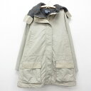 【中古】古着 ランズエンド 長袖 ナイロンジャケット キッズ ボーイズ 子供服 90年代 90s ベージュ カーキ | 春夏 春物 春服 秋冬 秋物 秋服 女の子 子ども服 こども服 カジュアル ファッション おしゃれ かわいい