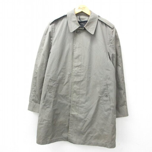 【中古】古着 ロンドンフォグ 長袖 ステンカラーコート メンズ 90年代 90s ロング丈 USA製 アメリカ製 グレー Lサイズ 中古 アウター | 春夏 春物 春服 秋冬 秋物 秋服 カジュアル メンズファッション ファッション おしゃれ カジュアルジャケット 【中古】古着 ロンドンフォグ 長袖 ステンカラーコート メンズ 90年代 90s ロング丈 USA製 アメリカ製 グレー Lサイズ 中古 アウター | 春夏 春物 春服 秋冬 秋物 秋服 カジュアル メンズファッション ファッション おしゃれ カジュアルジャケット