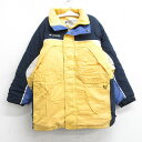 【中古】古着 コロンビア COLUMBIA 長袖ジャケット キッズ ボーイズ 子供服 00年代 00s ワンポイントロゴ 黄他 イエロー | 春夏 春物 春服 秋冬 秋物 秋服 女の子 子ども服 こども服 カジュアル ファッション おしゃれ かわいい