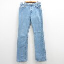 【中古】古着 ギャップ GAP ジーンズ レディース 00年代 00s ブーツカット コットン 紺 ネイビー デニム 中古 ボトムス ジーパン Gパン ロングパ...