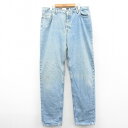 【中古】古着 ギャップ GAP ジーンズ レディース ローライズ コットン 薄紺 ネイビー デニム 中古 ボトムス ジーパン Gパン ロングパンツ | 春夏 春...