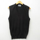 【中古】古着 ルティグレ ニットベスト メンズ 80年代 80s 無地 Vネック USA製 アメリカ製 黒 ブラック Sサイズ 小さいサイズ 中古 トップス |...