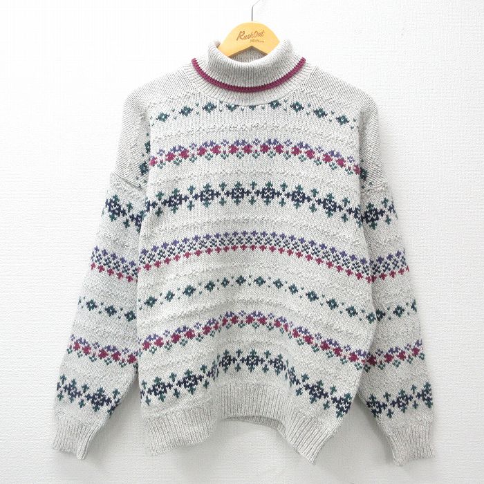 【中古】 古着長袖セーターメンズ9...