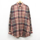 【中古】古着 ラルフローレン Ralph Lauren 長袖 ブランドシャツ メンズ 90年代 90s ワンポイントロゴ BLAKE 大きいサイズ 2L LL ...