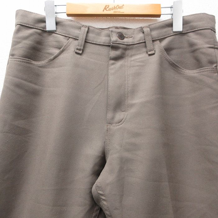 【中古】古着 ラングラー Wrangler ランチャーパンツ メンズ グレー系 W34 中古 ボトムス ロング | 春夏 春物 春服 秋冬 秋物 秋服 長ズボン カジュアル メンズファッション ファッション おしゃれ