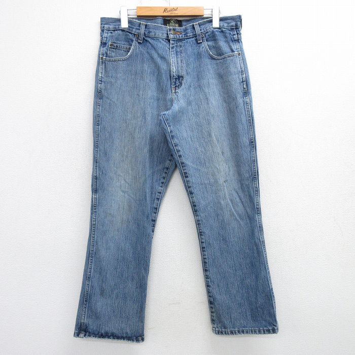 【中古】古着 レッドヘッド ジーンズ メンズ 00年代 00s コットン 紺 ネイビー デニム W34 中古 ボトムス ジーパン Gパン ロングパンツ | 春夏 春物 春服 秋冬 秋物 秋服 長ズボン カジュアル メンズファッション ファッション おしゃれ