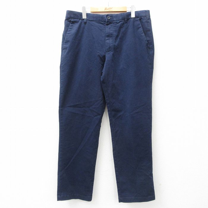 樂天商城 - 【中古】古着 IZODパンツ メンズ 紺 ネイビー W38 中古 ボトムス ロング | 春夏 春物 春服 秋冬 秋物 秋服 長ズボン カジュアル メンズファッション ファッション おしゃれ