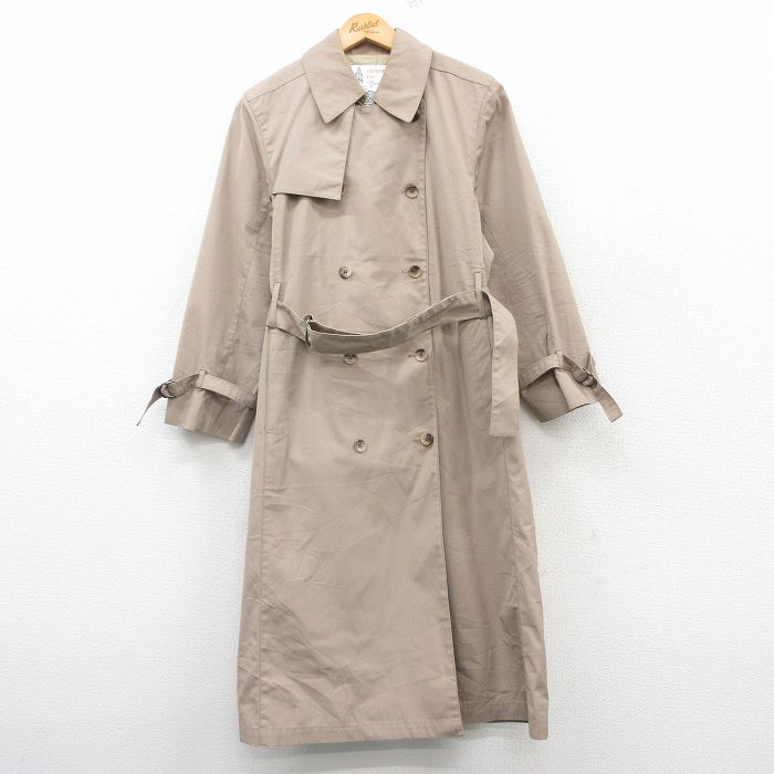 【中古】古着 ロンドンフォグ 長袖 トレンチコート レディース 80年...(4.0)