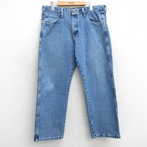 【中古】古着 ラングラー Wrangler ジーンズ メンズ コットン 紺 ネイビー デニム W34 中古 ボトムス ジーパン Gパン ロングパンツ | 春夏 春物 春服 秋冬 秋物 秋服 長ズボン カジュアル メンズファッション ファッション おしゃれ 【中古】古着 ラングラー Wrangler ジーンズ メンズ コットン 紺 ネイビー デニム W34 中古 ボトムス ジーパン Gパン ロングパンツ | 春夏 春物 春服 秋冬 秋物 秋服 長ズボン カジュアル メンズファッション ファッション おしゃれ