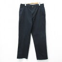 【中古】古着 トミーヒルフィガー TOMMY HILFIGER ブランド チノパンツ チノパン メンズ 90年代 90s ワンポイントロゴ コットン 黒 ブラック W38 中古 ボトムス ロング | 春夏 春物 春服 秋冬 秋物 秋服 長ズボン カジュアル メンズファッション ファッション お(4)