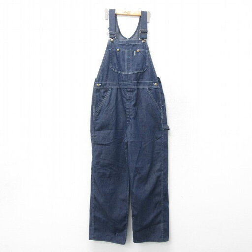 【中古】古着 シアーズ オーバーオール メンズ 80年代 80s 濃紺 ネイビー デニム 【spe】 W38 中古 ボトムス | 春夏 春物 春服 秋冬 秋物 秋服 長ズボン カジュアル メンズファッション ファッション おしゃれ 【中古】古着 シアーズ オーバーオール メンズ 80年代 80s 濃紺 ネイビー デニム 【spe】 W38 中古 ボトムス | 春夏 春物 春服 秋冬 秋物 秋服 長ズボン カジュアル メンズファッション ファッション おしゃれ