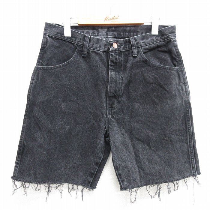 W32★古着 ショート パンツ ショーツ メンズ コットン 黒 デニム &yen;&nbsp;2,900（税込） W32★古着 ショート パンツ ショーツ メンズ コットン 黒 デニム &yen;&nbsp;2,900（税込） W32★古着...