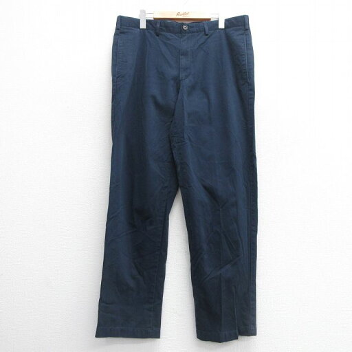 【中古】古着 ランズエンドパンツ メンズ コットン 紺 ネイビー W36 中古 ボトムス ロング | 春夏 春物 春服 秋冬 秋物 秋服 長ズボン カジュアル メンズファッション ファッション おしゃれ 【中古】古着 ランズエンドパンツ メンズ コットン 紺 ネイビー W36 中古 ボトムス ロング | 春夏 春物 春服 秋冬 秋物 秋服 長ズボン カジュアル メンズファッション ファッション おしゃれ