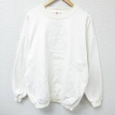 【中古】古着 長袖スウェット メンズ 00年代 00s ソルトレイク オリンピック 刺繍 大きいサイズ 2L LL ビッグシルエット ゆったり ビッグサイズ オ...