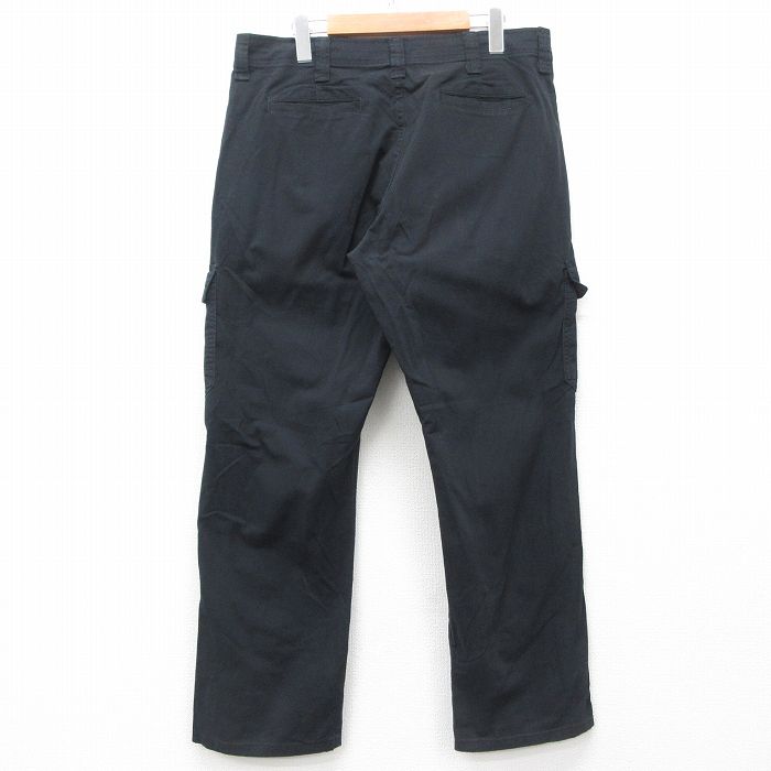 【中古】古着 ラングラー Wrangler カーゴパンツ メンズ 黒 ブラック W35 中古 ボトムス ロング | 春夏 春物 春服 秋冬 秋物 秋服 長ズボン カジュアル メンズファッション ファッション おしゃれ