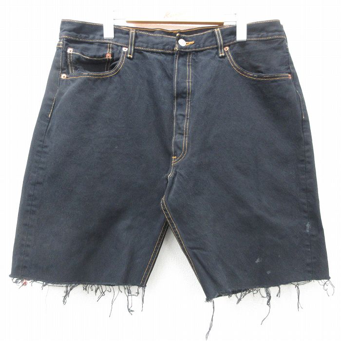 Other - 【中古】古着 Levis リーバイス 501 ショートパンツ ショーツ メンズ コットン 黒 ブラック W38 中古 ボトムス 短パン ショーパン ハーフ | 春夏 春物 春服 夏物 夏服 半ズボン カジュアル メンズファッション ファッション おしゃれ