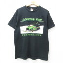 【中古】古着 フルーツオブザルーム 半袖 ビンテージ ヴィンテージTシャツ メンズ 00年代 00s ARCTIC CAT スノーモービル コットン クルーネック 丸首 黒 ブラック Lサイズ 中古 | 春夏 夏物 夏服 ヴィンテージTシャツ メンズファッション カットソー ティーシャ(4)