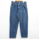 【中古】古着 リーバイス Levis 560 ジーンズ レディース ヒゲ テーパード 濃紺 ネイビー デニム 中古 ボトムス ジーパン Gパン ロングパンツ |...