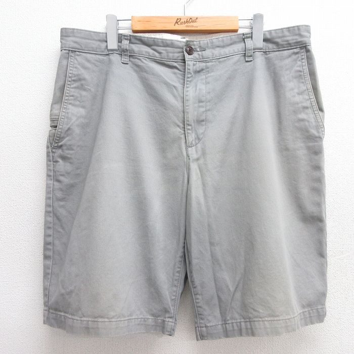 樂天商城 - 【中古】古着 ドッカーズ ショートパンツ ショーツ メンズ コットン グレー W36 中古 ボトムス 短パン ショーパン ハーフ | 春夏 春物 春服 夏物 夏服 半ズボン カジュアル メンズファッション ファッション おしゃれ