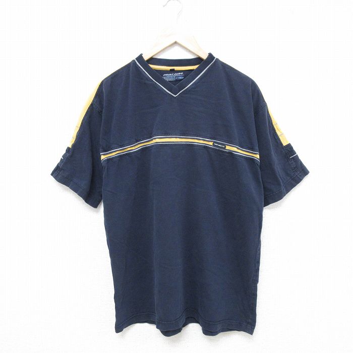 XL★古着 半袖 Tシャツ メンズ cedar Point コットン クルーネック 紺 &yen;&nbsp;2,400（税込） XL★古着 半袖 Tシャツ メンズ Point Zero コットン ラグラン クルーネック 薄グレー他 &yen;&nbsp;2,400（税込） XL★古着 半袖 Tシャツ メンズ INY クルーネック 紺 &yen;&nbsp;1,900（税込） XL★古着 半袖 Tシャツ メンズ 騎士 クルーネック 紺 &yen;&nbsp;2,400（税込） XL★古着 半袖 Tシャツ メンズ マートルビーチ クルーネック 紺 &yen;&nbsp;1,900（税込） XL★古着 半袖 Tシャツ メンズ 無地 クルーネック 紺 &yen;&nbsp;1,900（税込） XL★古着 半袖 Tシャツ メンズ オーバーザエッジ クルーネック 紺 &yen;&nbsp;2,400（税込） XL★古着 半袖 Tシャツ メンズ ノートルダム クルーネック 紺 &yen;&nbsp;2,400（税込） XL★古着 半袖 Tシャツ メンズ NAPA クルーネック 紺 &yen;&nbsp;2,400（税込） XL★古着 半袖 Tシャツ メンズ RR コットン クルーネック USA製 紺 &yen;&nbsp;2,400（税込） XL★古着 半袖 Tシャツ メンズ フロリダ コットン クルーネック 紺 &yen;&nbsp;2,400（税込） XL★古着 半袖 Tシャツ メンズ KOLOA タコ クルーネック 紺 &yen;&nbsp;2,900（税込） XL★古着 半袖 Tシャツ メンズ メッセージ コットン クルーネック 紺 &yen;&nbsp;2,400（税込） XL★古着 半袖 Tシャツ メンズ ニューイングランド 大きいサイズ クルーネック 紺 &yen;&nbsp;2,900（税込） XL★古着 半袖 Tシャツ メンズ USAロゴ コットン クルーネック USA製 紺 &yen;&nbsp;2,400（税込） XL★古着 半袖 Tシャツ メンズ 無地 コットン Vネック 黒 &yen;&nbsp;2,900（税込） XL★古着 半袖 Tシャツ メンズ 鳥 大きいサイズ クルーネック 紺 &yen;&nbsp;2,900（税込） XL★古着 半袖 Tシャツ メンズ 山 コットン クルーネック 紺 &yen;&nbsp;2,400（税込） XL★古着 半袖 Tシャツ メンズ 消防署 コットン クルーネック 紺 &yen;&nbsp;2,400（税込） XL★古着 半袖 Tシャツ メンズ CSI コットン クルーネック 紺 &yen;&nbsp;1,900（税込） XL★古着 半袖 Tシャツ メンズ ノースエンド コットン クルーネック 紺 &yen;&nbsp;2,400（税込） XL★古着 半袖 Tシャツ メンズ ミシガン 刺繍 クルーネック 紺 &yen;&nbsp;2,400（税込） XL★古着 半袖 Tシャツ メンズ ミシガン コットン クルーネック 紺 &yen;&nbsp;2,400（税込）【商品番号】　ts55040505 【商品名】　XL★古着 半袖 Tシャツ メンズ POINT ZERO Vネック 紺 【メンズ参考サイズ】　XL 【表記サイズ】　XL 【実寸サイズ】　着丈（肩から裾）71cm　着幅（脇から脇）57cm　肩幅52cm 【素材】　コットン 【程度】　A 【コンディション】　穴 【仕入先】　アメリカ 【メール便】　不可 ************************************************************ 画像枚数の都合上、目立つダメージのみ掲載し、目立たないダメージは省略することがございます。 ●参考サイズ：実寸サイズをもとに当店が判断したサイズ ※商品名内に記載しているのは参考サイズです。 ●表記サイズ：商品のタグに記載してあるサイズ ●実寸サイズ：実際に当店で測ったサイズ To International Customers,Please check and follow shipping cost in Store information.No refund or exchange is accepted with International Customers.We're afraid but there is no staff who can speak English.We will accept any questions only by email in English. 他の厳選古着 Tシャツはこちらです！ 他の厳選古着 Tシャツ XLサイズはこちらです！