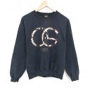 【中古】古着 オベイ OBEY 長袖スウェット メンズ OG クルーネック 丸首 黒 ブラック Mサイズ 中古 スエット トレーナー トップス | 春夏 春物 ...