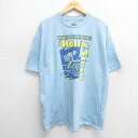 【中古】古着 ヘインズ Hanes 半袖 ビンテージ ヴィンテージTシャツ メンズ 90年代 90s 自転車 企業広告 大きいサイズ 2L LL ビッグシルエット ゆったり ビッグサイズ オーバーサイズ コットン クルーネック 丸首 USA製 アメリカ製 薄紺 ネイビー XLサイズ 中古 |