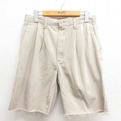 【中古】古着 ラングラー Wrangler ショートパンツ ショーツ メンズ コットン ベージュ カーキ W31 中古 ボトムス 短パン ショーパン ハーフ | 春夏 春物 春服 夏物 夏服 半ズボン カジュアル メンズファッション ファッション おしゃれ 【中古】古着 ラングラー Wrangler ショートパンツ ショーツ メンズ コットン ベージュ カーキ W31 中古 ボトムス 短パン ショーパン ハーフ | 春夏 春物 春服 夏物 夏服 半ズボン カジュアル メンズファッション ファッション おしゃれ