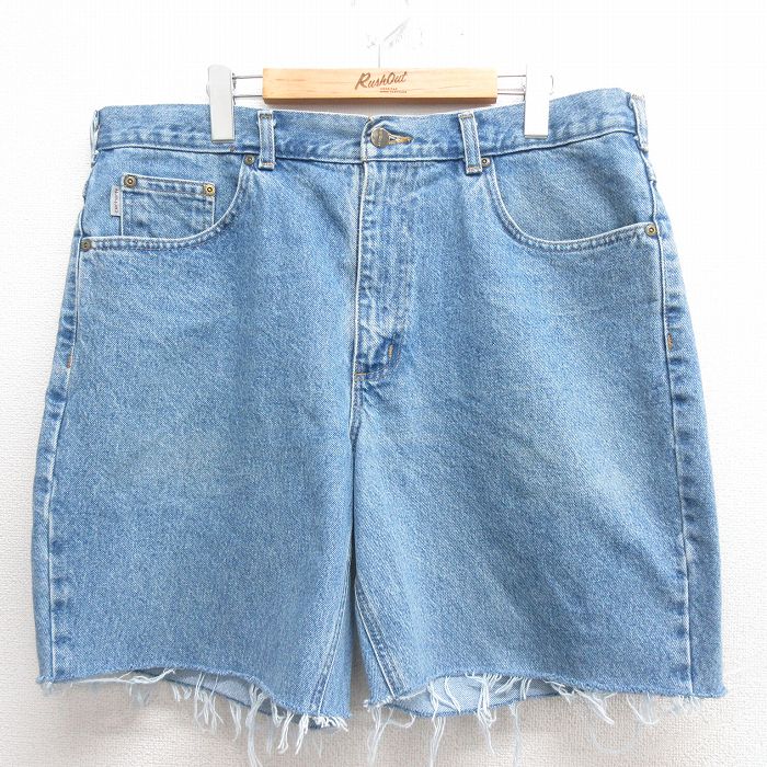 乐天商城 - 【中古】古着 カーハート Carhartt ショートパンツ ショーツ メンズ コットン 紺 ネイビー デニム 【spe】 W39 中古 ボトムス 短パン ショーパン ハーフ | 春夏 春物 春服 夏物 夏服 半ズボン カジュアル メンズファッション ファッション おしゃれ