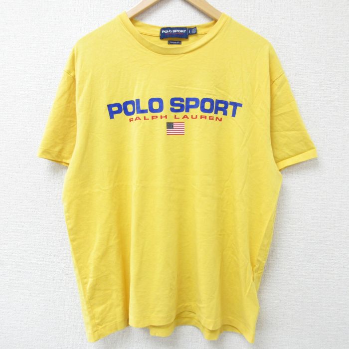 【90s】 POLO SPORT ポロスポーツ Tシャツ XL 黄色 USA製 楽天市場】ポロスポーツ(カラーイエロー)(メンズファッション