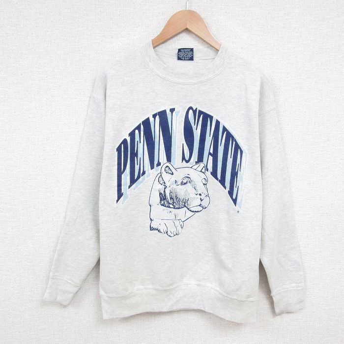 【中古】 古着長袖スウェットカーデ...