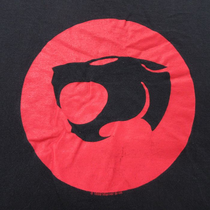 【中古】古着 半袖 ビンテージ ヴィンテージTシャツ メンズ 00年代 00s アニメ アンダーキャッツ コットン クルーネック 丸首 黒 ブラック 【spe】 Mサイズ 中古 | 春夏 夏物 夏服 ヴィンテージTシャツ メンズファッション カットソー ティーシャツ ティシャツ メ