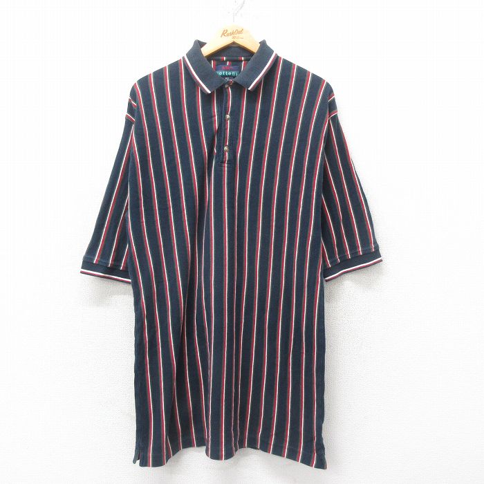 L★古着 半袖 ポロ シャツ メンズ 00年代 00s 鹿の子 コットン グレー ストライプ &yen;&nbsp;3,900（税込） L★古着 半袖 ポロ シャツ メンズ 00年代 00s HEWLETT 鹿の子 コットン 紺 &yen;&nbsp;2,400（税込） L★古着 半袖 ポロ シャツ メンズ Lafayette マルチカラー ロング丈 コットン 白他 ストライプ &yen;&nbsp;2,400（税込） L★古着 半袖 ポロ シャツ メンズ 90年代 90s バミューダ コットン 鹿の子 紺他 ストライプ &yen;&nbsp;2,400（税込） L★古着 IZOD 半袖 ポロ シャツ メンズ 90年代 90s ワンポイントロゴ コットン 鹿の子 紺他 ストライプ &yen;&nbsp;2,400（税込） L★古着 JCペニー 半袖 ポロ シャツ メンズ 80年代 80s コットン 紺 &yen;&nbsp;1,900（税込） L★古着 半袖 ポロ シャツ メンズ 90年代 90s コットン USA製 紺 ボーダー &yen;&nbsp;3,900（税込） L★古着 半袖 ポロ シャツ メンズ 00年代 00s 鹿の子 コットン グレー &yen;&nbsp;2,400（税込） L★古着 ピューリタン 半袖 ポロ シャツ メンズ 00年代 00s 鹿の子 コットン 薄紺 &yen;&nbsp;2,400（税込） L★古着 半袖 ポロ シャツ メンズ 00年代 00s ワンポイントロゴ 鹿の子 グレー他 ストライプ &yen;&nbsp;3,900（税込） L★古着 半袖 ポロ シャツ メンズ YOUNG レーシング 鹿の子 コットン 紺他 &yen;&nbsp;2,400（税込） L★古着 半袖 ポロ シャツ メンズ Wild cat 鹿の子 コットン 黒 &yen;&nbsp;2,400（税込） L★古着 半袖 ポロ シャツ メンズ カンクン 鹿の子 コットン グレー 霜降り &yen;&nbsp;2,400（税込） L★古着 半袖 ポロ シャツ メンズ 90年代 90s ハイビスカス ゴルフボール コットン 紺 &yen;&nbsp;2,400（税込） L★古着 半袖 ポロ シャツ メンズ 00年代 00s CHANGING 鹿の子 コットン 白 &yen;&nbsp;1,900（税込） L★古着 セントジョンズベイ 半袖 ポロ シャツ メンズ 00年代 00s 鹿の子 コットン 赤 &yen;&nbsp;2,400（税込） L★古着 ビューグルボーイ 半袖 ポロ シャツ メンズ 00年代 00s コットン ベージュ他 ストライプ &yen;&nbsp;2,400（税込） L★古着 半袖 ポロ シャツ メンズ 90年代 90s リプトン テニス コットン 紺 &yen;&nbsp;1,900（税込） L★古着 半袖 ポロ シャツ メンズ 90年代 90s waye hills コットン USA製 緑 ストライプ &yen;&nbsp;3,900（税込） L★古着 半袖 ポロ シャツ メンズ 90年代 90s ハードロックカフェ タイペイ 鹿の子 コットン エンジ &yen;&nbsp;2,400（税込） L★古着 半袖 ポロ シャツ メンズ 90年代 90s ルーニーテューンズ ダフィーダック 鹿の子 コットン 赤系 &yen;&nbsp;4,900（税込）【商品番号】　shp25051061 【商品名】　L★古着 半袖 ポロ シャツ メンズ 鹿の子 ロング丈 コットン 紺 ストライプ 【メンズ参考サイズ】　L 【表記サイズ】　XL 【実寸サイズ】　着丈（肩から裾）84cm　着幅（脇から脇）53cm　肩幅51cm 【素材】　コットン100％ 【程度】　A 【コンディション】　全体良好 【仕入先】　アメリカ 【メール便】　不可 ************************************************************ 画像枚数の都合上、目立つダメージのみ掲載し、目立たないダメージは省略することがございます。 ●参考サイズ：実寸サイズをもとに当店が判断したサイズ ※商品名内に記載しているのは参考サイズです。 ●表記サイズ：商品のタグに記載してあるサイズ ●実寸サイズ：実際に当店で測ったサイズ To International Customers,Please check and follow shipping cost in Store information.No refund or exchange is accepted with International Customers.We're afraid but there is no staff who can speak English.We will accept any questions only by email in English. 他の厳選古着 ポロシャツはこちらです！ 他の厳選古着 半袖シャツ Lサイズはこちらです！